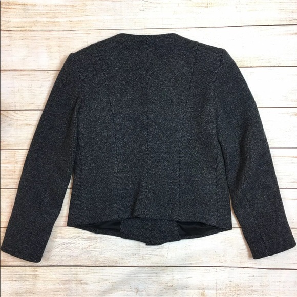 Theory Hilde wool & leather jacket 10 like new - Picture 8 of 8